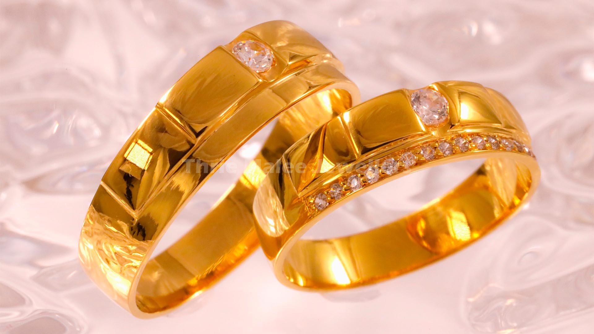 Couple Rings Design 05 - Thrie Malee Jewellers (Pvt) Ltd